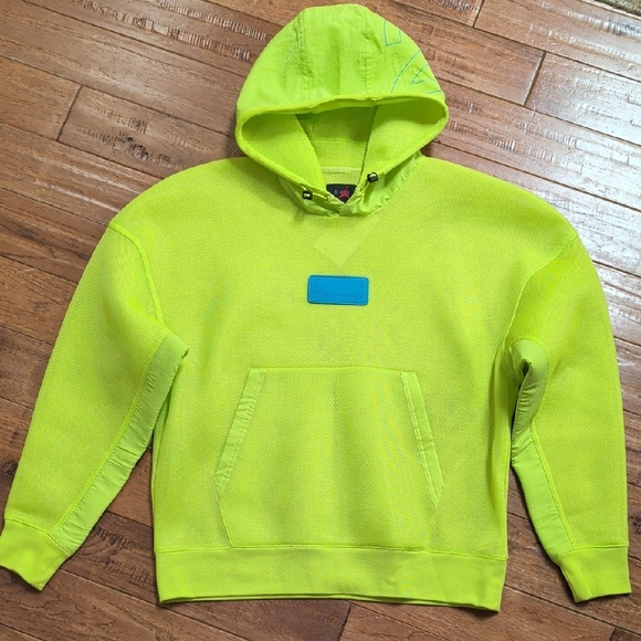 Jordan 23 Engineered Pullover Hoodie Neon Yellow Cyber Hoodie